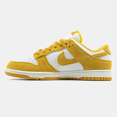 Кросівки Nike Dunk Low Pale Ivory/Sail/Metallic Gold/Dark Sulfur IB4417-101 (Жовтий) - фото 4 