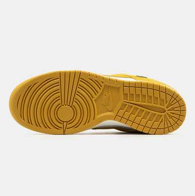 Кросівки Nike Dunk Low Pale Ivory/Sail/Metallic Gold/Dark Sulfur IB4417-101 (Жовтий) - фото 6 