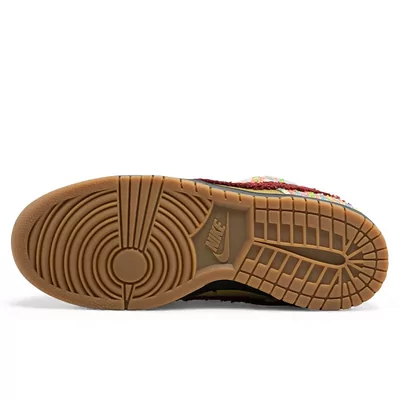 Кроссовки Nike SB Dunk Low Panda-Monium Green Curry IB2263-300 (Хаки) - фото 6 