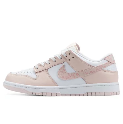 Кроссовки Nike Dunk Low Pink Paisley FD1449-100 (Белый) - фото 4 