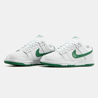 Кросівки Nike Dunk Low Retro White Green (Білий) - фото 2 