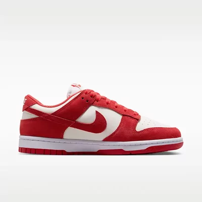 Кроссовки Nike Dunk Low Sail Light Crimson IO4244-103 (Красный) - фото 3 