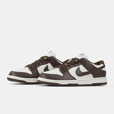 Кросівки Nike Dunk Low Team Chocolate Brown White (Білий) - фото 2 
