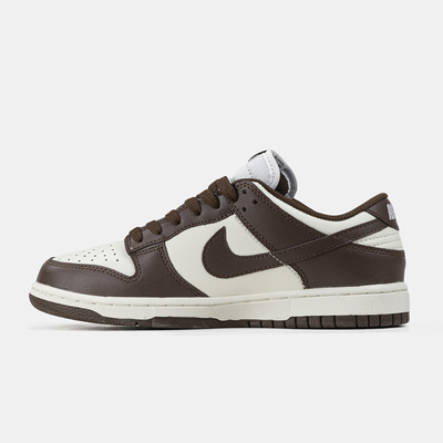 Кросівки Nike Dunk Low Team Chocolate Brown White (Білий) - фото 3 