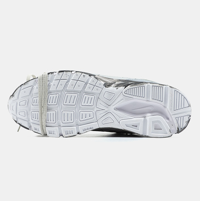 Кроссовки Nike Initiator Light Grey White Black Custom (Серый) - фото 6 