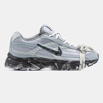 Кроссовки Nike Initiator Light Grey White Black Custom