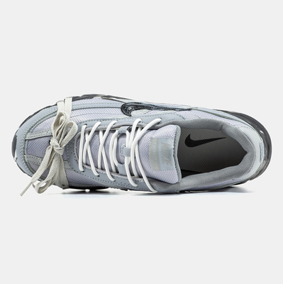 Кроссовки Nike Initiator Light Grey White Black Custom (Серый) - фото 3 