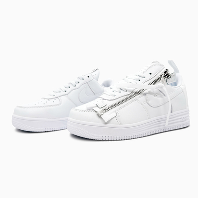Кроссовки Nike Lunar Force x Acronym White (Белый) - фото 2 