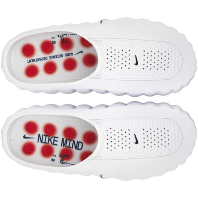 Мюлі Nike Mind 001 White Speed Red HQ4307-101 (Білий) - фото 4 