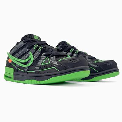 Кросівки Nike OFF-White x Rubber Dunk Black Green (Чорний) - фото 2 
