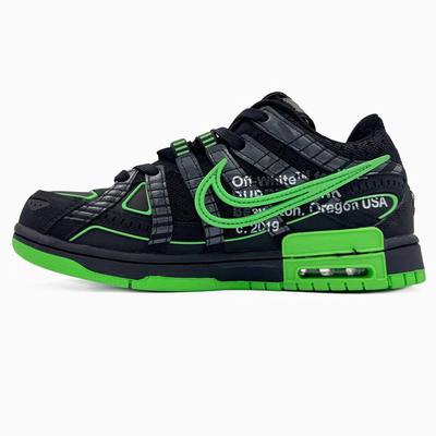 Кросівки Nike OFF-White x Rubber Dunk Black Green (Чорний) - фото 3 