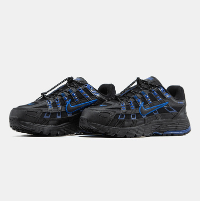 Кросівки Nike P-6000 Black Blue (Чорний) - фото 2 