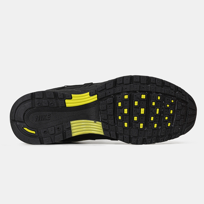 Кроссовки Nike P-6000 Black White Yelllow (Черный) - фото 6 