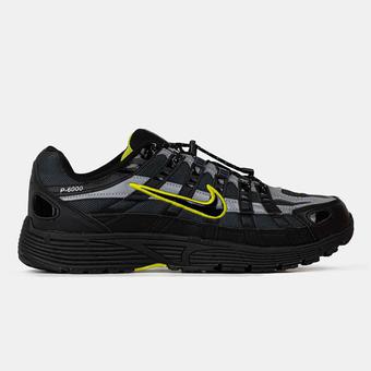 Кроссовки Nike P-6000 Black White Yelllow