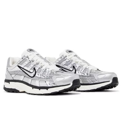 Кроссовки Nike P-6000 Metallic Silver CN0149-001 (Серебристый) - фото 2 
