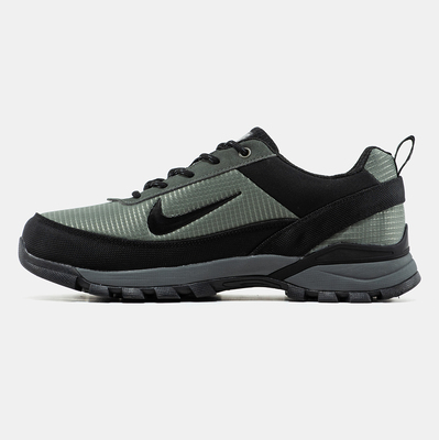 Кроссовки Nike Rivah Gore-Tex Olive Black Grey (Черный) - фото 4 