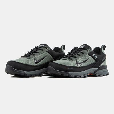 Кроссовки Nike Rivah Gore-Tex Olive Black Grey (Черный) - фото 2 