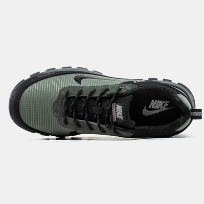 Кроссовки Nike Rivah Gore-Tex Olive Black Grey (Черный) - фото 3 