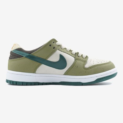 Кроссовки Nike SB Dunk Low Asparagus x Yuto Horigome (Белый) - фото 4 