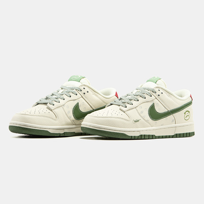 Кросівки Nike SB Dunk Low Beige Green (Бежевий) - фото 2 