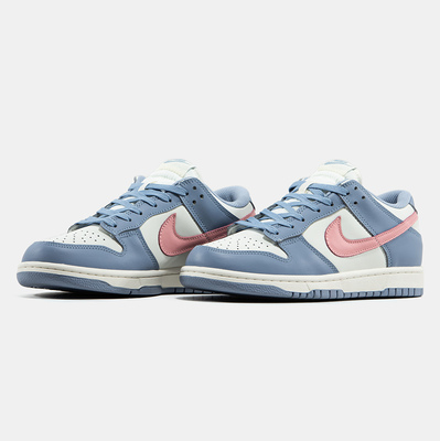 Кросівки Nike SB Dunk Low Blue Pink White (Блакитний) - фото 2 