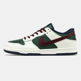 Nike SB Dunk Low Gorge Green Sail Burgundy