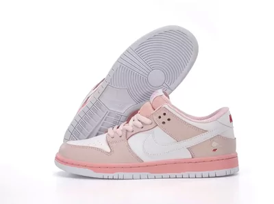Кросівки Nike SB Dunk Low PRO OG QS White Pink Pigeon (Рожевий) - фото 4 