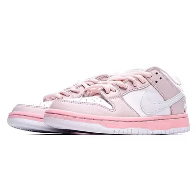 Кросівки Nike SB Dunk Low PRO OG QS White Pink Pigeon (Рожевий) - фото 2 