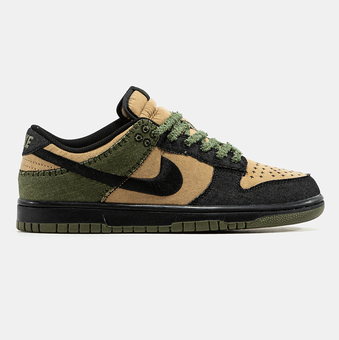 Кроссовки Nike SB Dunk Low Retro Camo Olive