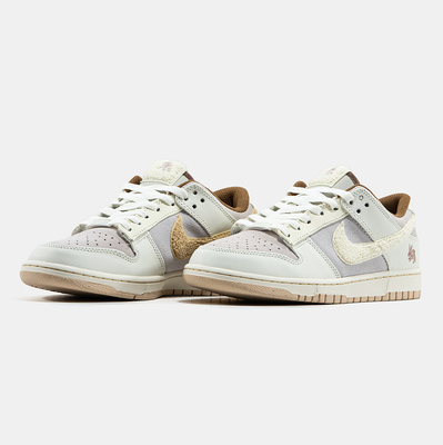 Кросівки Nike SB Dunk Low Retro Rabbit Fossil Stone (Білий) - фото 2 