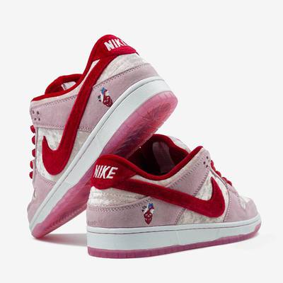 Кроссовки Nike SB Dunk Low Strangelove (Розовый) - фото 4 