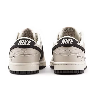 Кросівки Nike SB Dunk Low x Louis Vuitton Grey Black (Сірий) - фото 5 