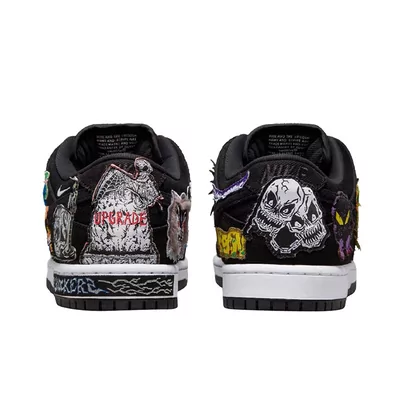 Кросівки Nike SB Dunk Low x Neckface DQ4488-001 (Чорний) - фото 5 