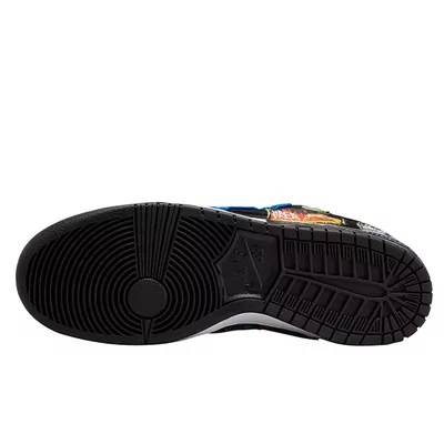 Кросівки Nike SB Dunk Low x Neckface DQ4488-001 (Чорний) - фото 6 