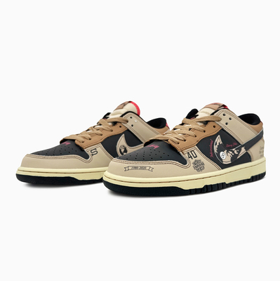 Кроссовки Nike SB Dunk Low x Stussy 40th Brown Beige (Коричневый) - фото 2 