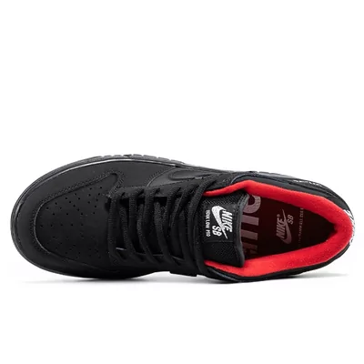 Кроссовки Nike SB Dunk Low x Supreme 94 Black (Черный) - фото 4 