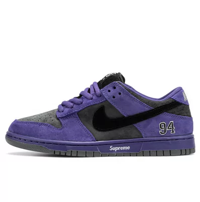 Кроссовки Nike SB Dunk Low x Supreme Purple (Фиолетовый) - фото 3 
