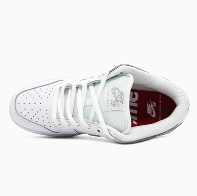 Кросівки Nike SB Dunk Low x Supreme White Grey (Білий) - фото 3 
