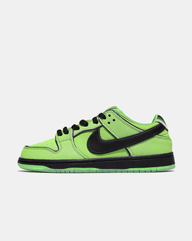 Кроссовки Nike SB Dunk Low x The Powerpuff Girls Buttercup