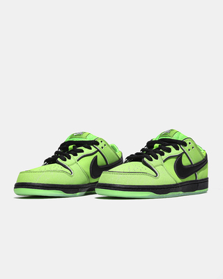 Кросівки Nike SB Dunk Low x The Powerpuff Girls Buttercup FZ8319-300 (Зелений) - фото 2 