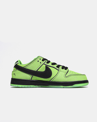 Кросівки Nike SB Dunk Low x The Powerpuff Girls Buttercup FZ8319-300 (Зелений) - фото 4 