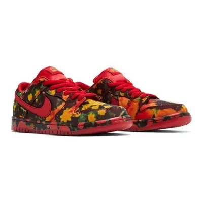 Кроссовки Nike SB Dunk Low x The Wizard of Oz (Красный) - фото 2 