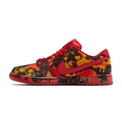 Кроссовки Nike SB Dunk Low x The Wizard of Oz (Красный) - фото 3 