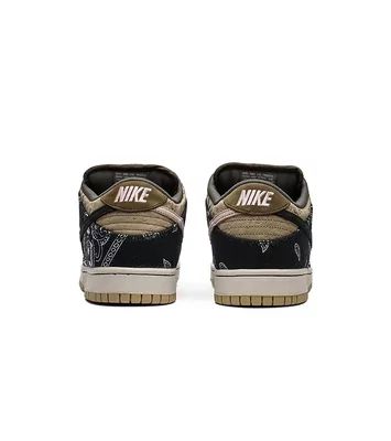 Кросівки Nike SB Dunk Low x Travis Scott (Чорний) - фото 4 