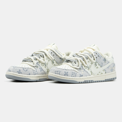 Кросівки Nike SB x Louis Vuitton (Білий) - фото 2 