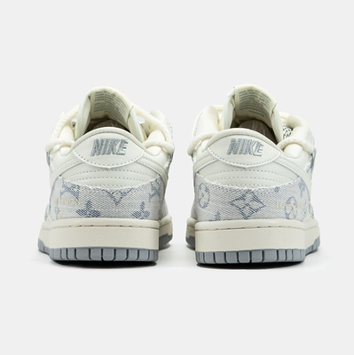 Кросівки Nike SB x Louis Vuitton (Білий) - фото 5 