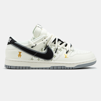 Кросівки Nike SB x Louis Vuitton x Glommy Bear White Black