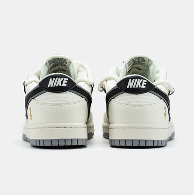 Кросівки Nike SB x Louis Vuitton x Glommy Bear White Black (Білий) - фото 5 