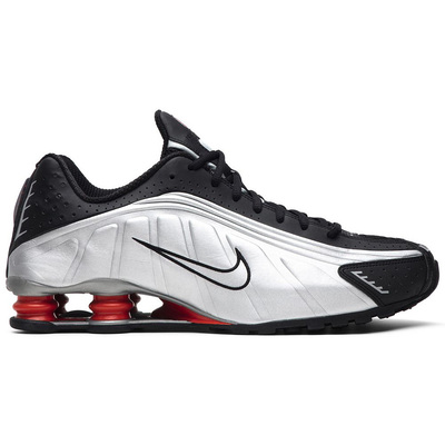 Кросівки Nike Shox R4 Black Metallic Silver BV1111-008 (Сірий) - фото 1 Keedy