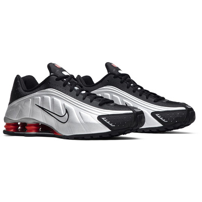 Кросівки Nike Shox R4 Black Metallic Silver BV1111-008 (Сірий) - фото 2 